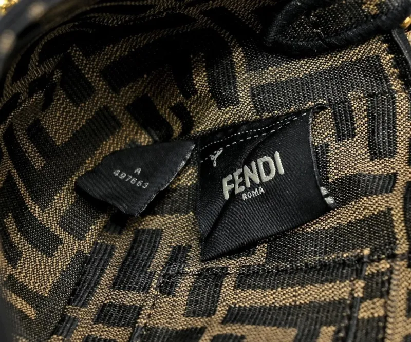 Fendi FF Monogram Small Crossbody Bag - Image 6