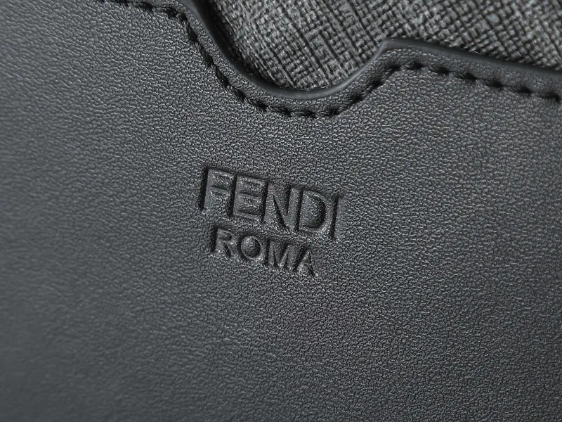 Fendi Black Crossbody Satchel Bag - Image 4