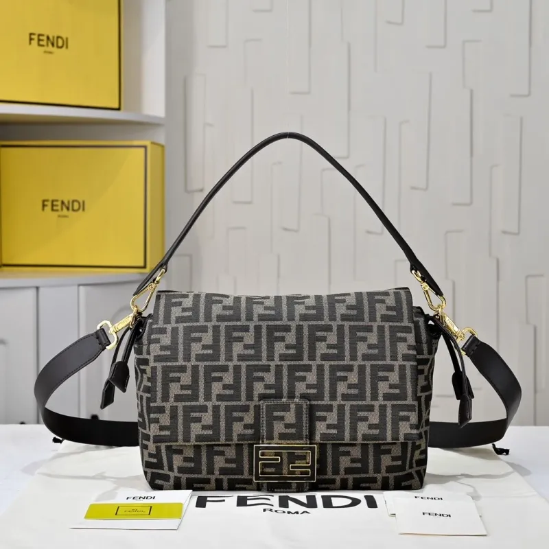 Fendi FF Monogram Satchel Bag 41