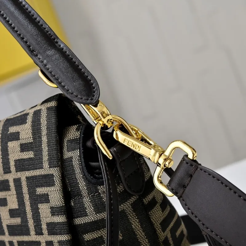Fendi FF Monogram Satchel Bag 41 - Image 4