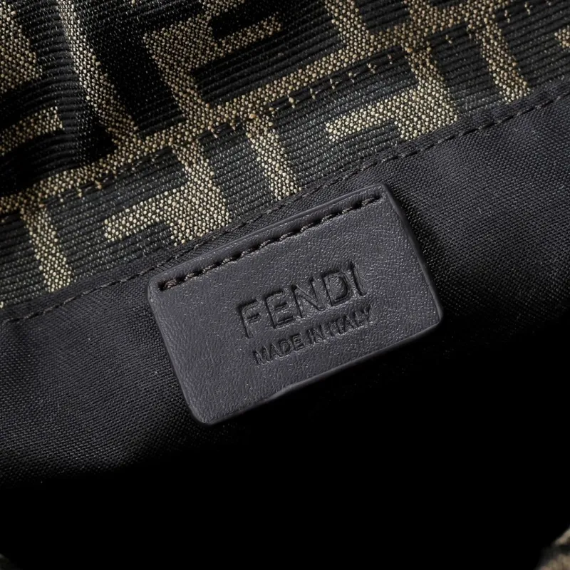 Fendi FF Monogram Satchel Bag 41 - Image 6
