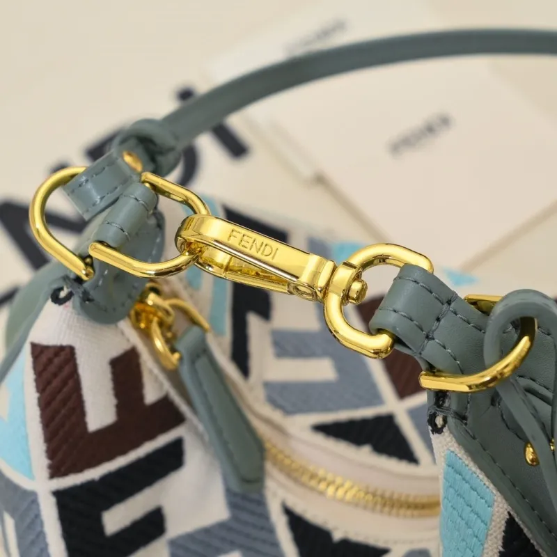Fendi Multi-Color FF Mini Shoulder Bag - Image 3