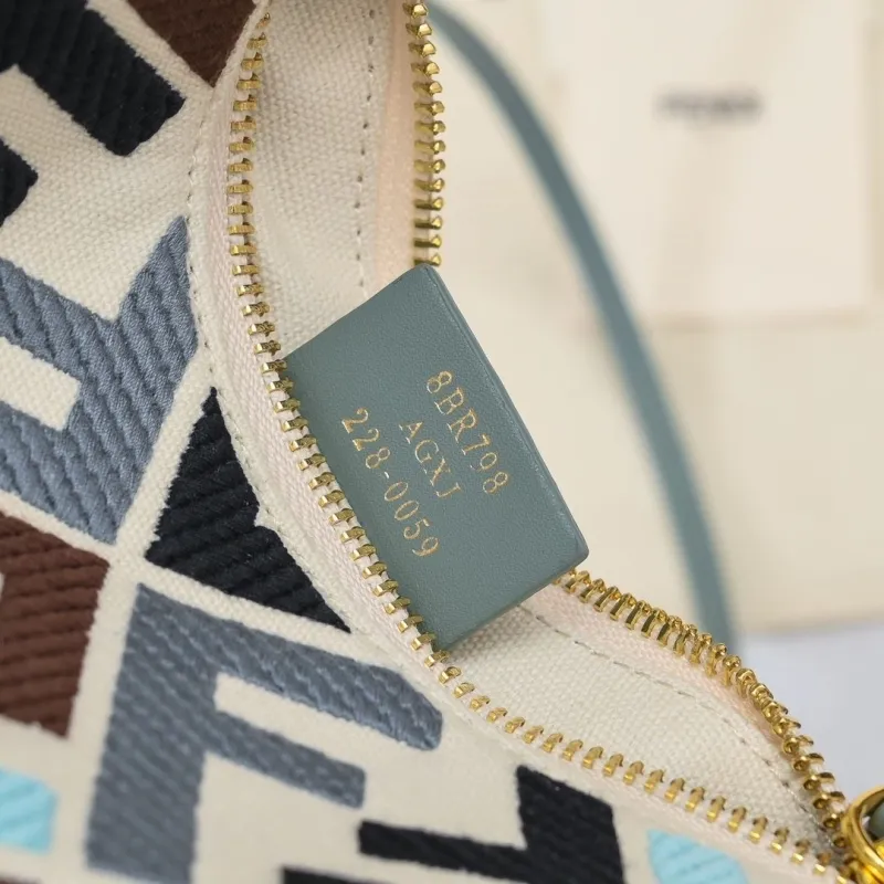 Fendi Multi-Color FF Mini Shoulder Bag - Image 6