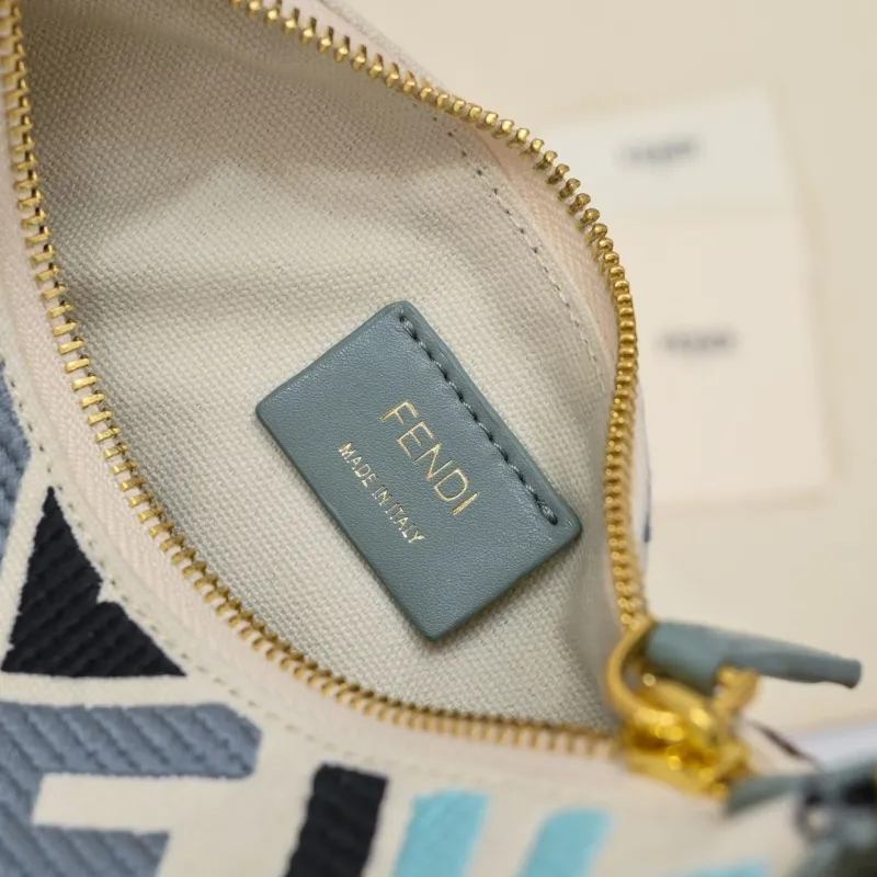 Fendi Multi-Color FF Mini Shoulder Bag - Image 7