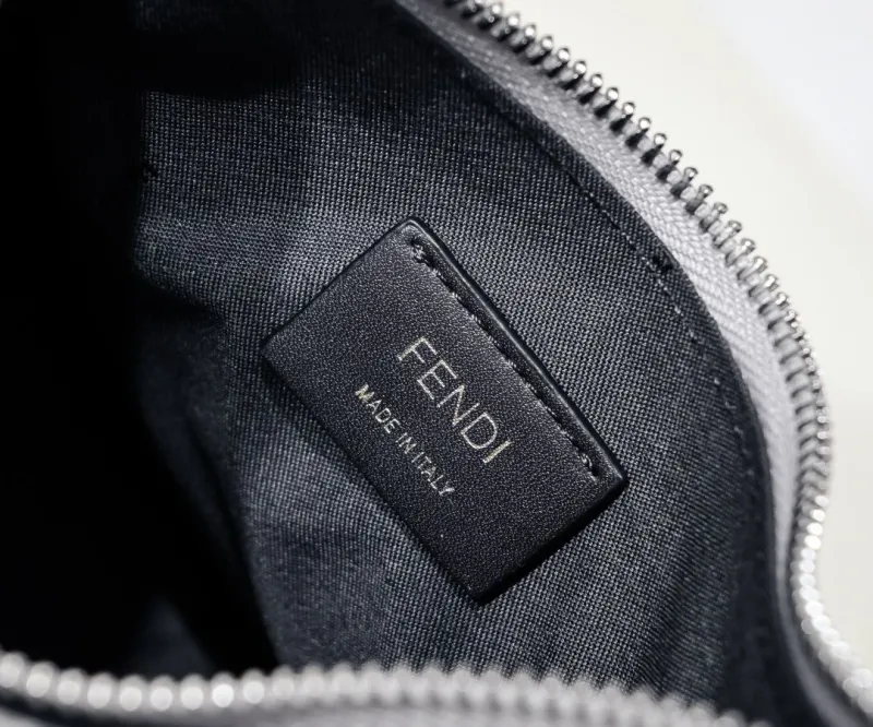 Fendi 8BR798 Silver Crystal Hobo Bag - Image 4