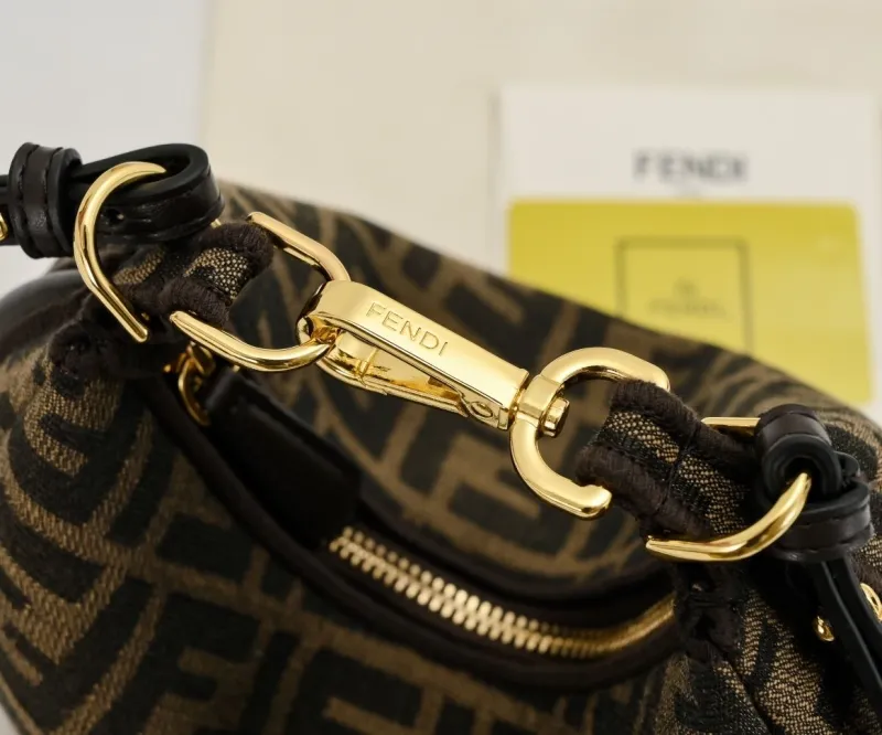 Fendi FF Monogram Mini Crossbody Bag 155 - Image 3