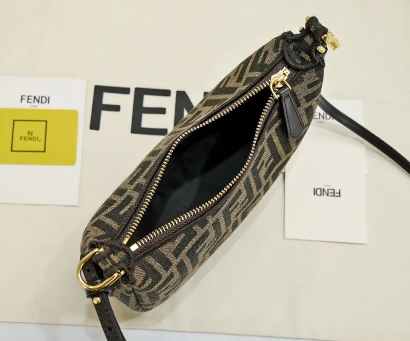 Fendi FF Monogram Mini Crossbody Bag 155 - Image 6