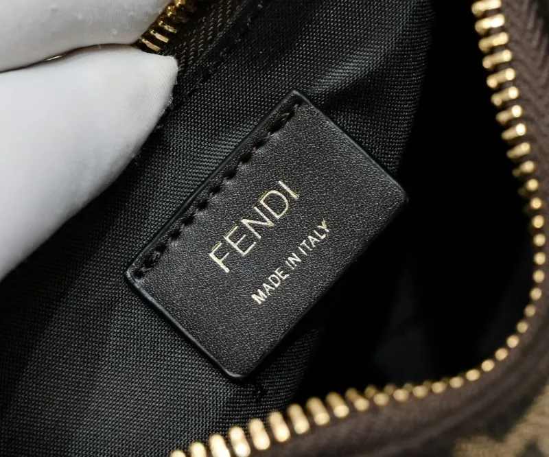 Fendi FF Monogram Mini Crossbody Bag 155 - Image 7