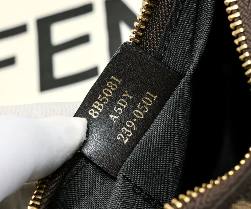 Fendi FF Monogram Mini Crossbody Bag 155 - Image 8