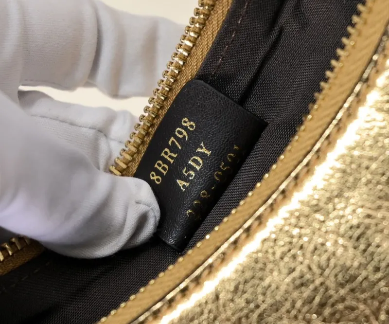 Fendi Gold Hobo Bag 165 - Image 7
