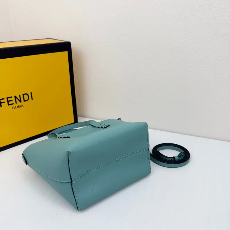 Fendi Light Blue Tote Bag 8801 - Image 4