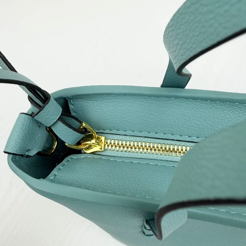 Fendi Light Blue Tote Bag 8801 - Image 6