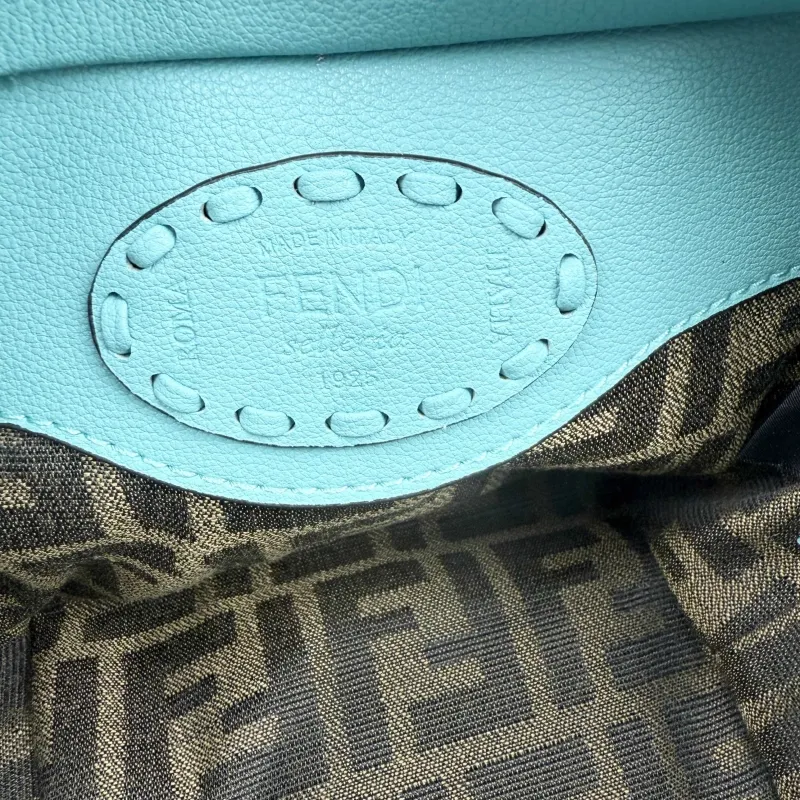 Fendi Light Blue Tote Bag 8801 - Image 8