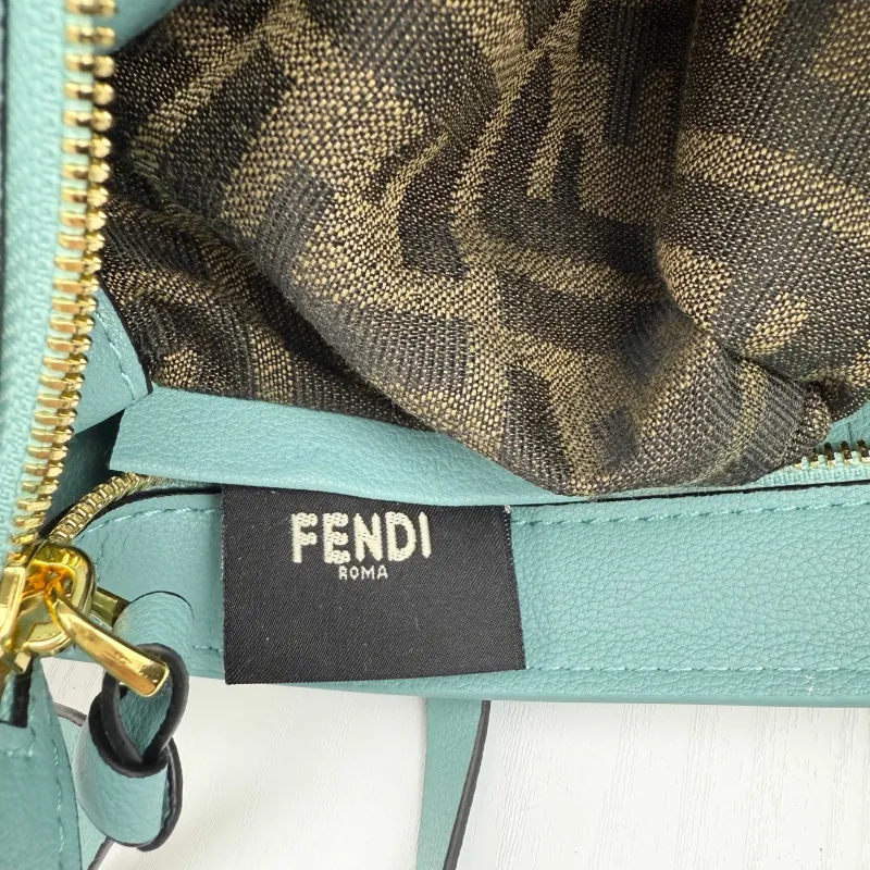 Fendi Light Blue Tote Bag 8801 - Image 9