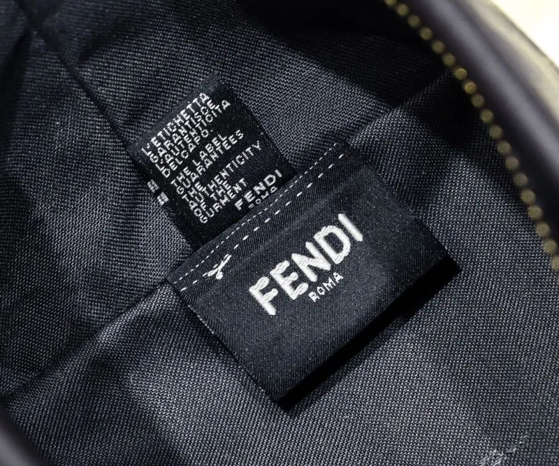 Fendi Mini FF Pattern Crossbody Tote Bag - Image 6