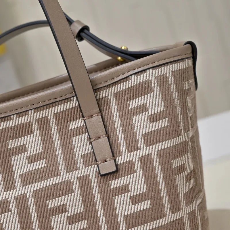 Alternative view of Fendi Beige Mini Tote Bag