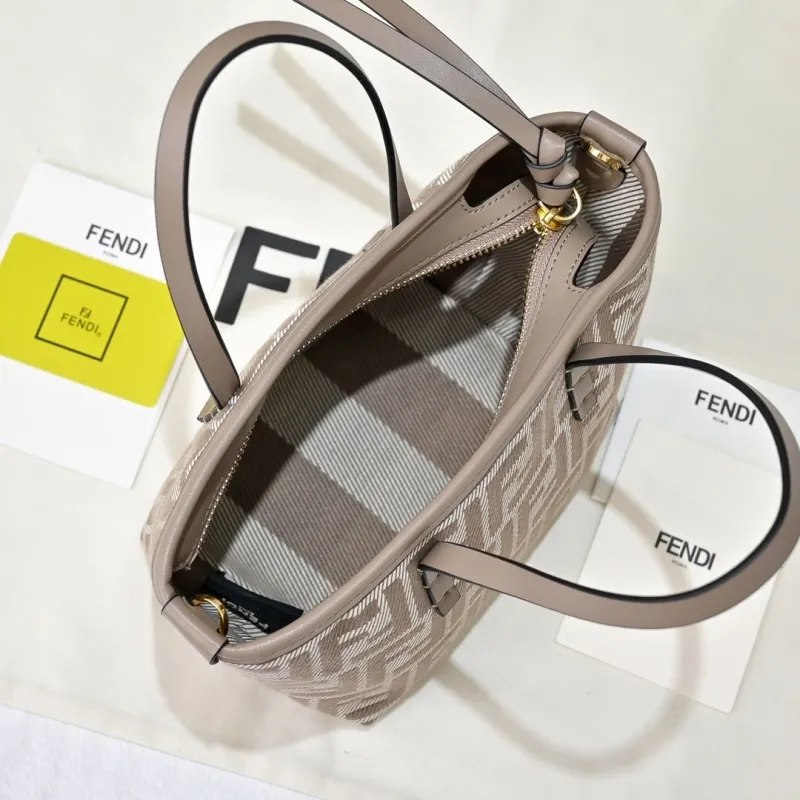 Fendi Beige Mini Tote Bag - Image 9