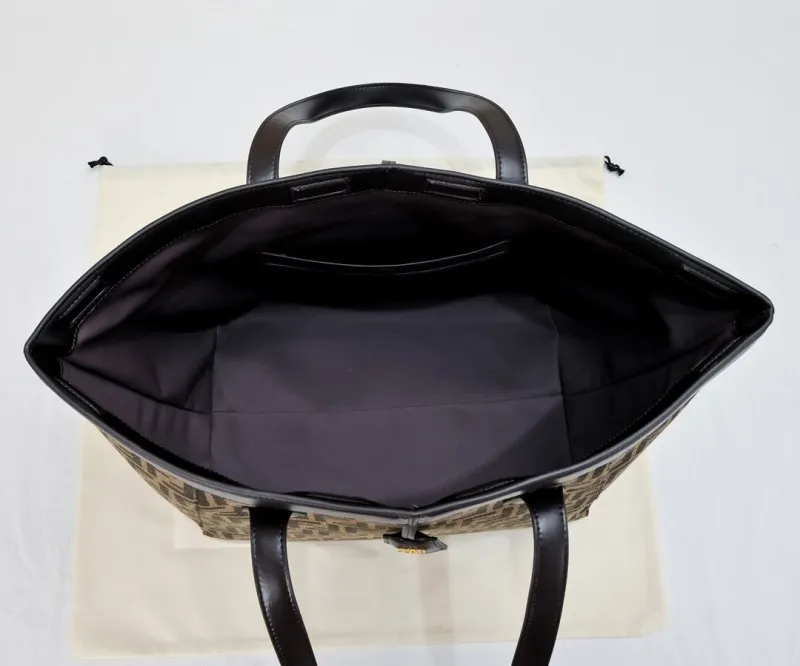 Fendi FF Pattern Tote Bag 87 - Image 9