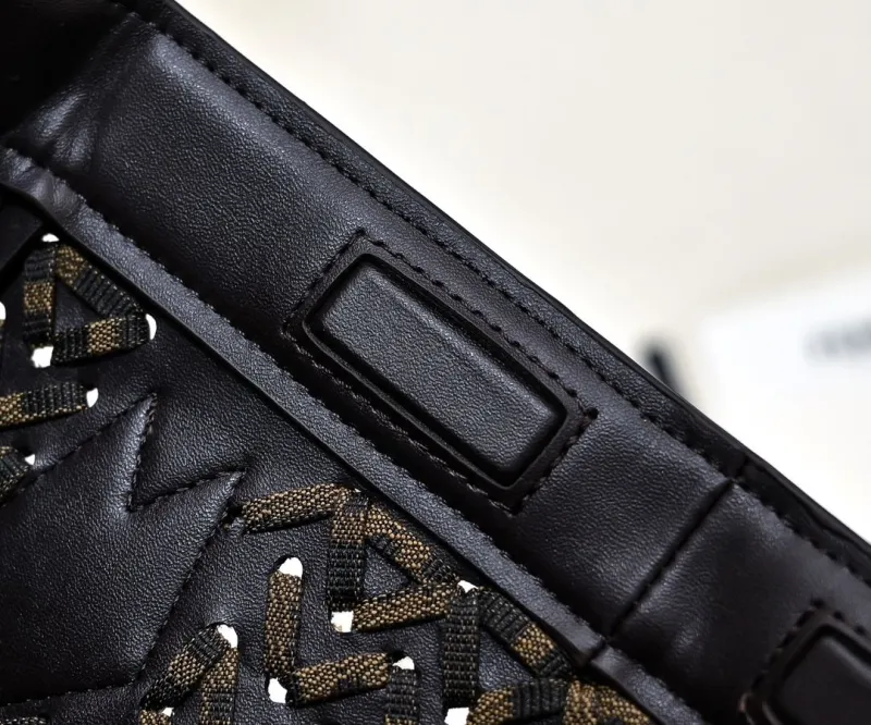 Fendi Brown Monogram Shopping Tote Bag 89 - Image 4