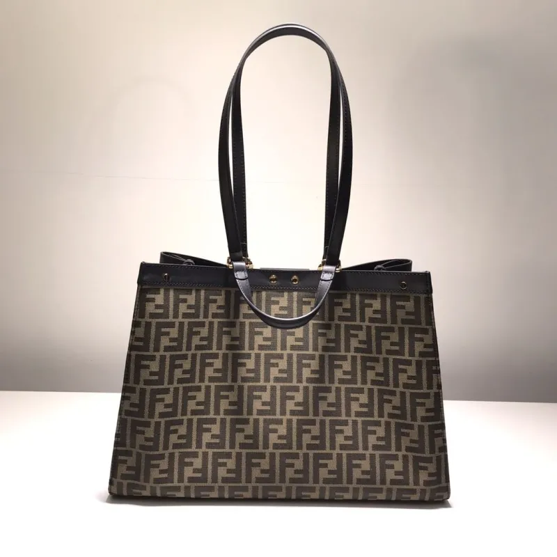 Fendi FF Monogram Tote Bag 110 - Image 3