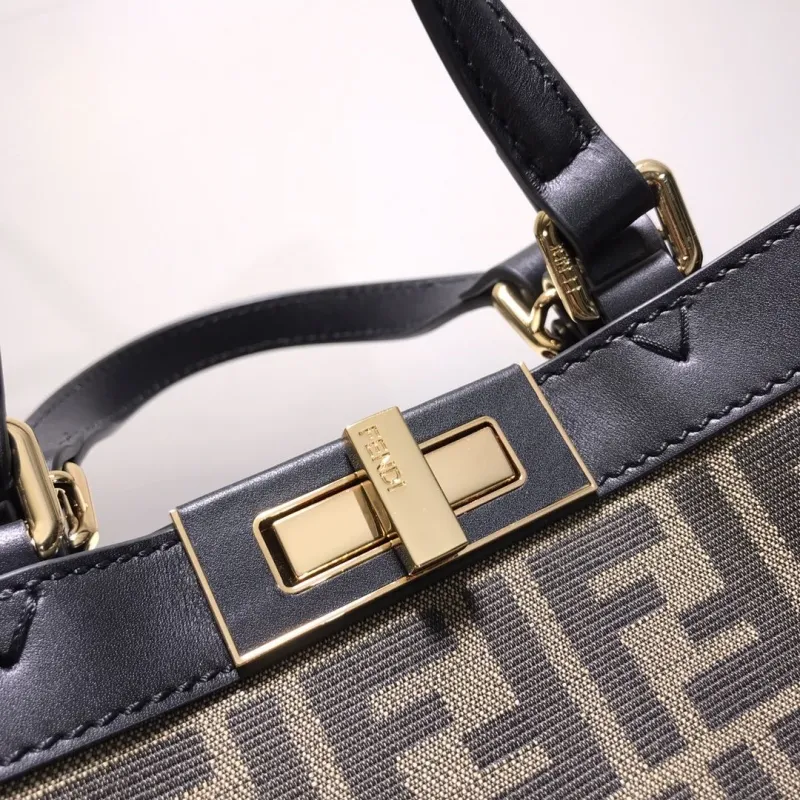Fendi FF Monogram Tote Bag 110 - Image 4