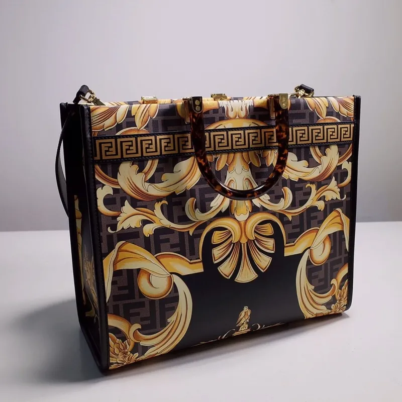 Fendi Roma Baroque Tote Bag - Image 4
