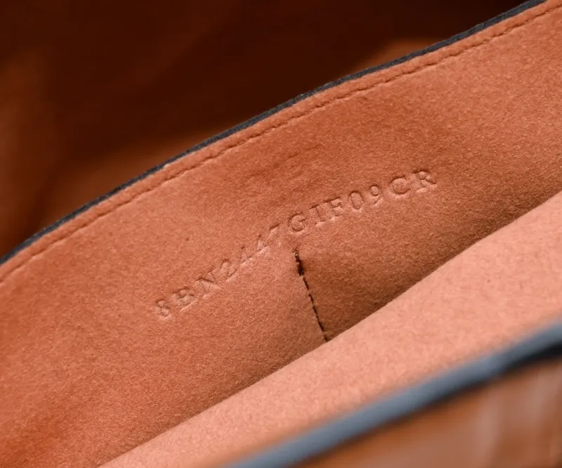 Fendi Brown Leather Tote Bag - Image 7