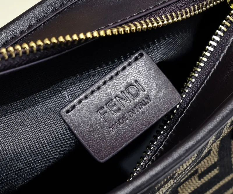 Fendi Mini FF Pattern Crossbody Tote Bag - Image 7