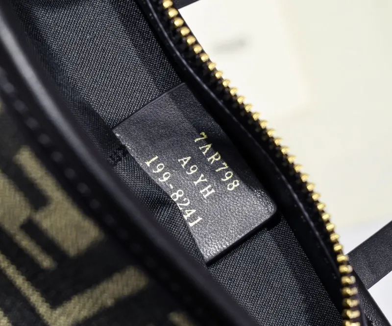 Fendi Mini FF Pattern Crossbody Tote Bag - Image 8