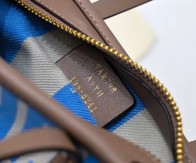 Fendi Blue FF Canvas Mini Shopping Tote Bag - Image 7