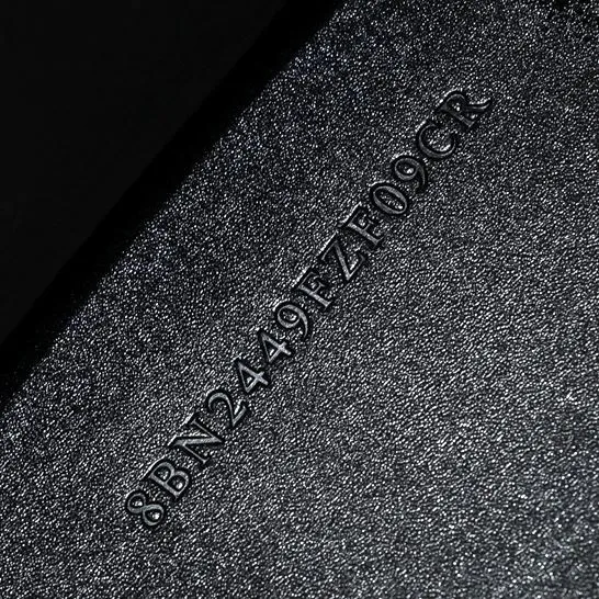 Fendi Black Leather Tote Bag - Image 7