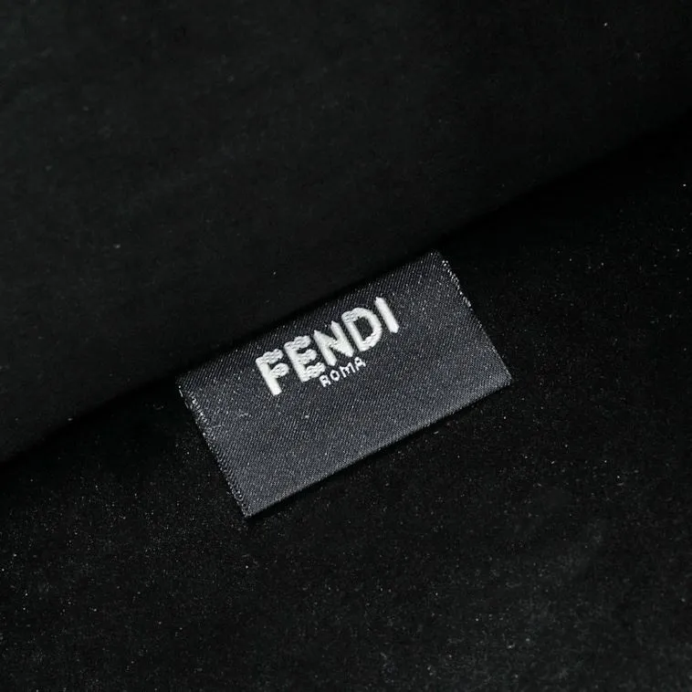 Fendi Black Leather Tote Bag - Image 8