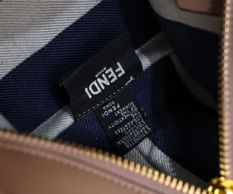Fendi Mini FF Canvas Tote Bag 208 - Image 8