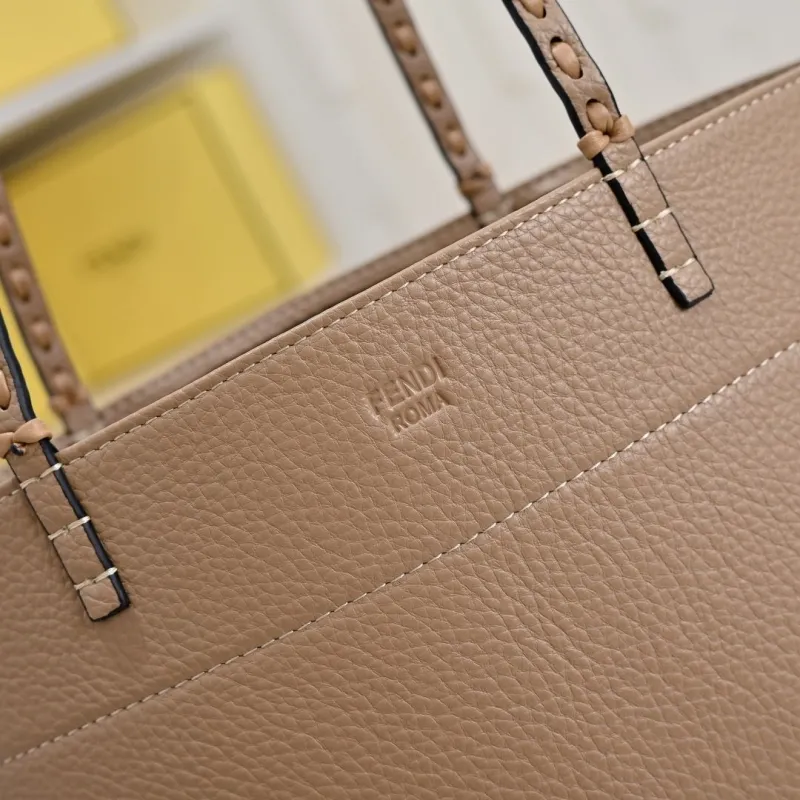 Fendi Reversible Shopping Tote Bag Beige 211 - Image 5