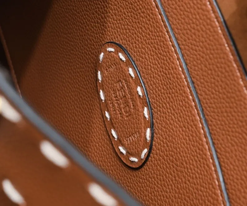 Fendi Brown Top Handle Bag 82 - Image 8