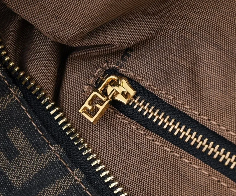 Fendi FF Pattern Top Handle Shoulder Bag 115 - Image 7