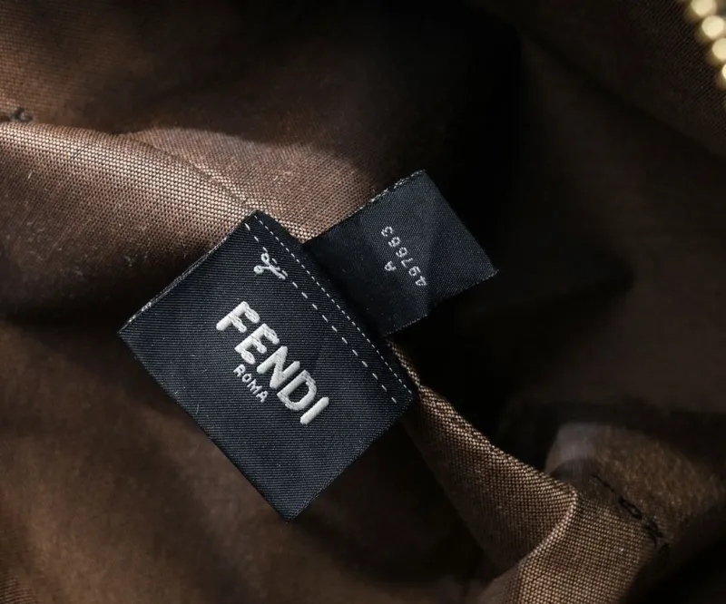 Fendi FF Pattern Top Handle Shoulder Bag 115 - Image 8