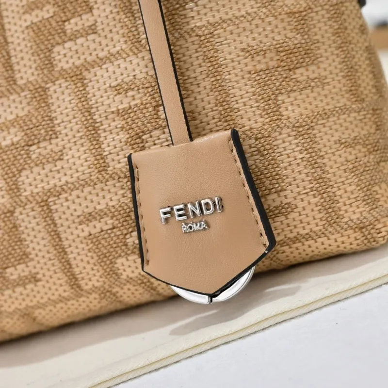 Alternative view of Fendi Beige Top Handle Crossbody Bag