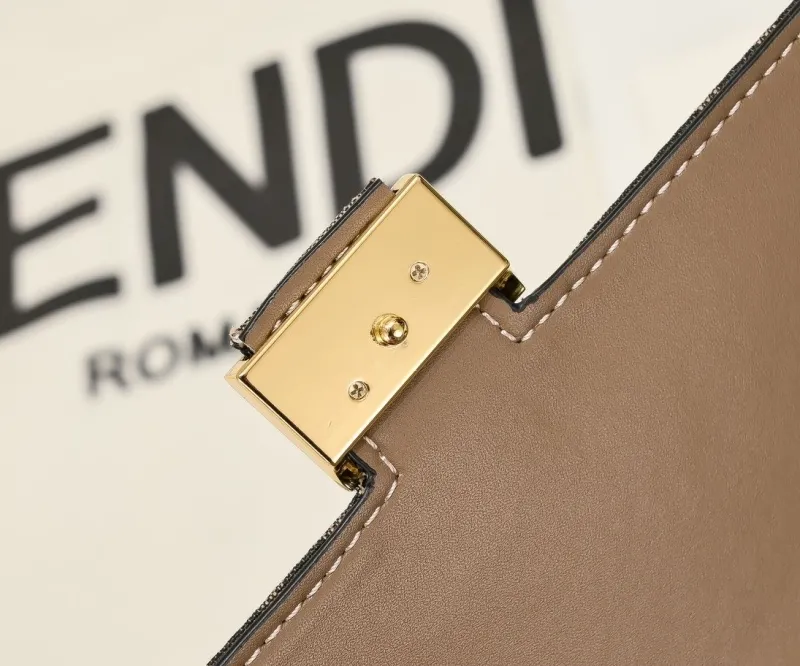 Fendi Zucca Monogram Shoulder Bag 147 - Image 6