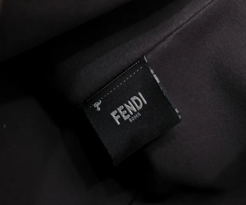 Fendi Brown FF Monogram Top Handle Crossbody Bag - Image 8
