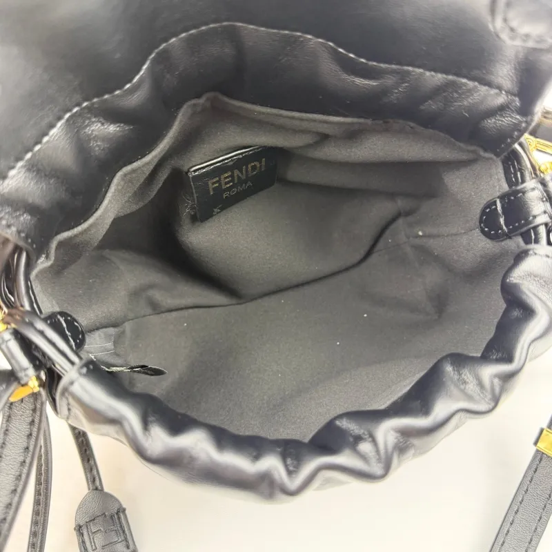 Fendi Black Top Handle Crossbody Bag 260 - Image 7