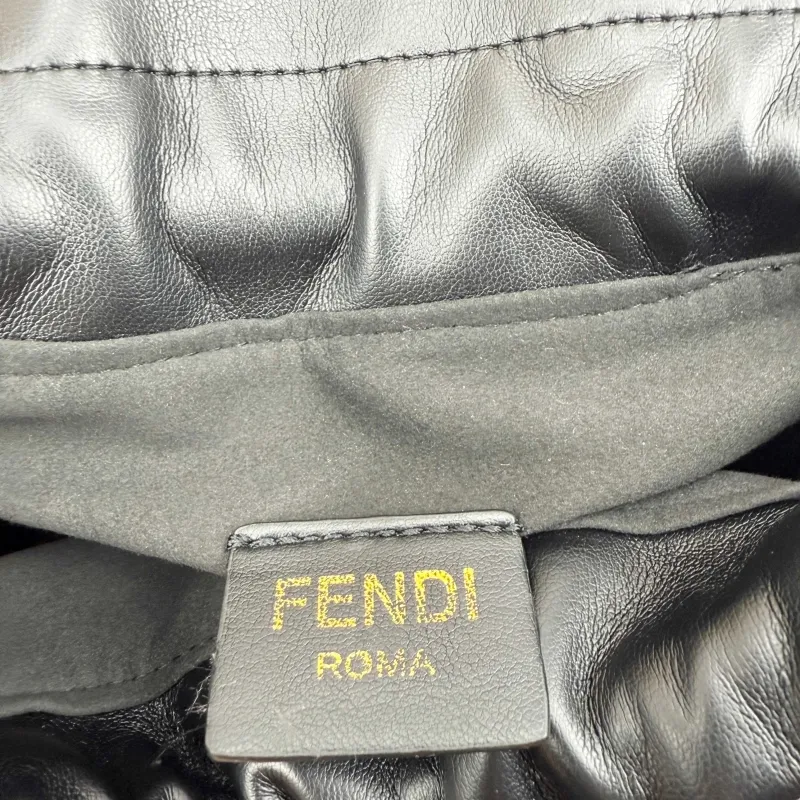 Fendi Black Top Handle Crossbody Bag 260 - Image 8
