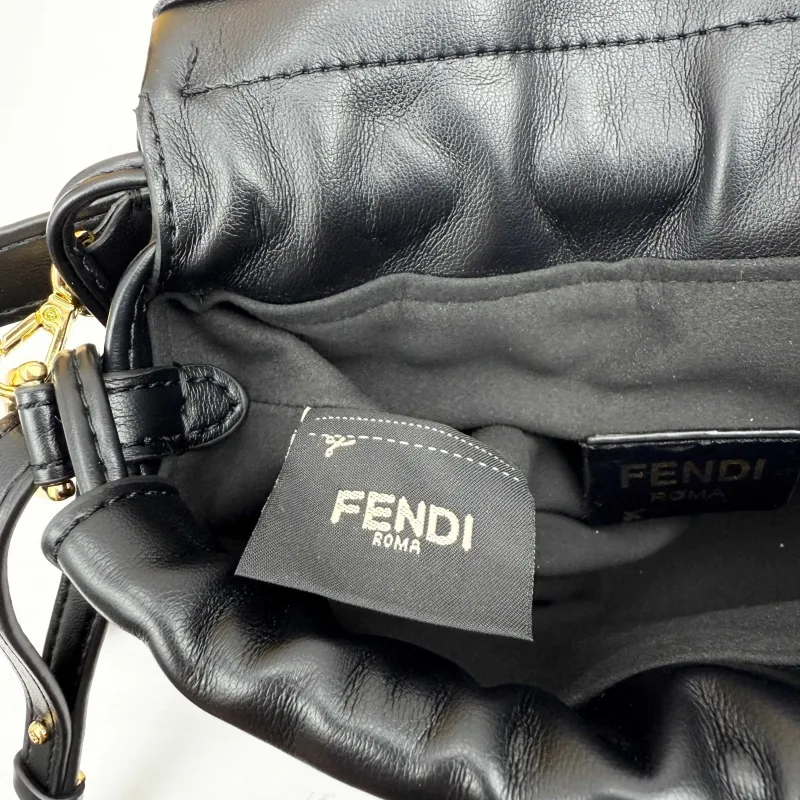 Fendi Black Top Handle Crossbody Bag 260 - Image 9