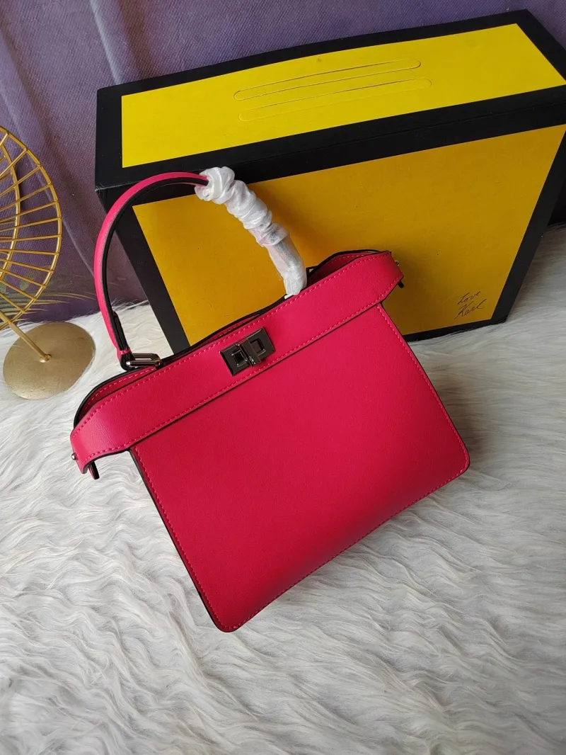 Fendi Fuchsia Top Handle Bag 403 - Image 3