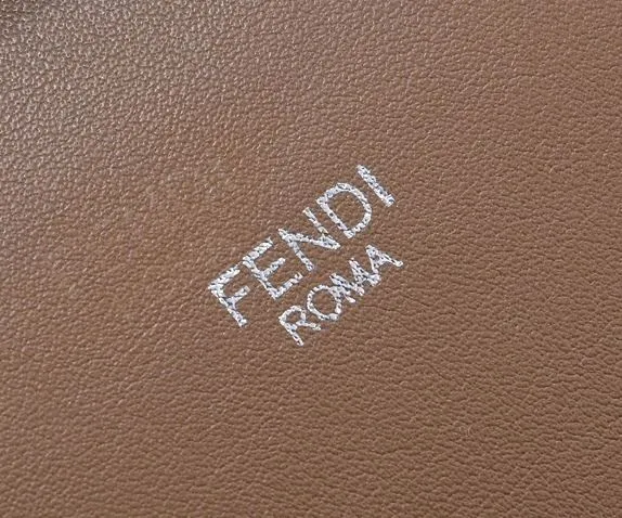 Fendi Brown Top Handle Crossbody Bag - Image 5