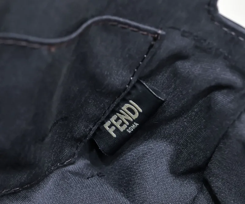 Fendi Black Top Handle Bag 477 - Image 8