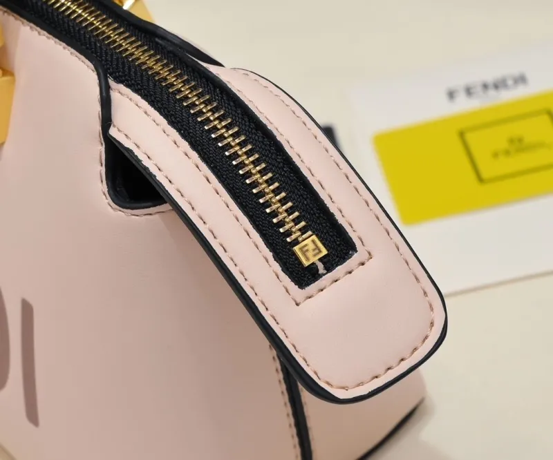 Fendi Light Pink Top Handle Bag 495 - Image 5