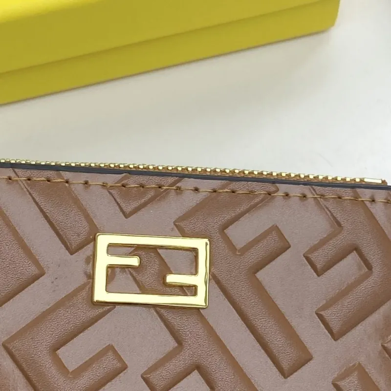 Fendi Brown Leather Bifold Wallet - Image 5