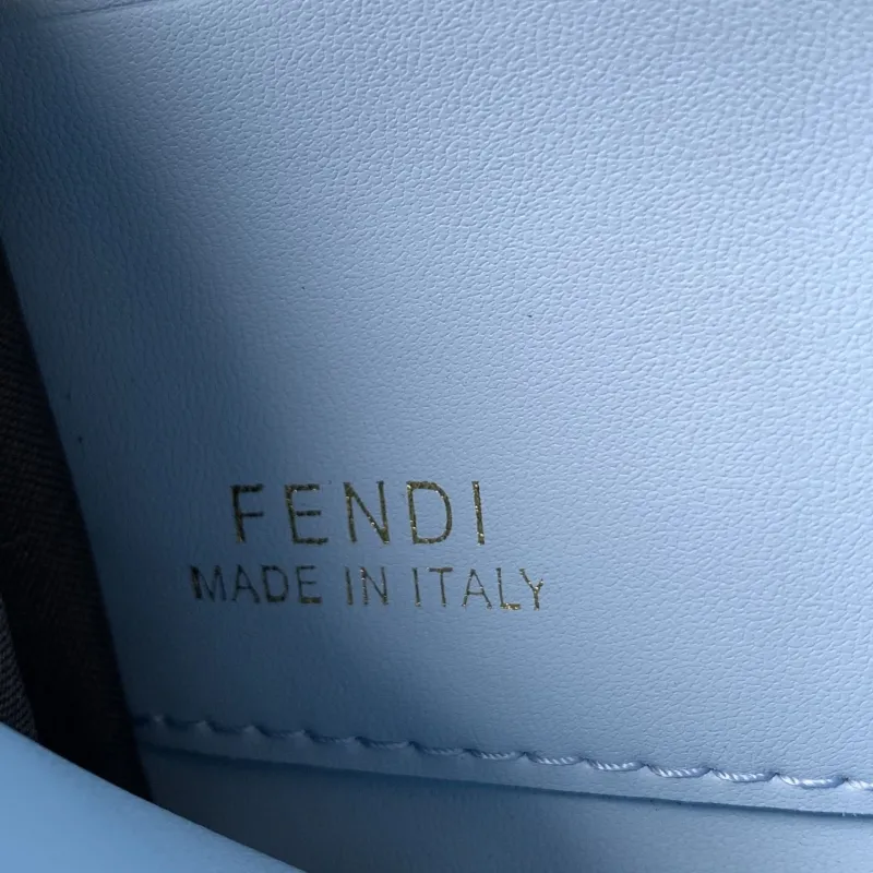 Fendi Light Blue Chain Wallet F8M0258 - Image 9