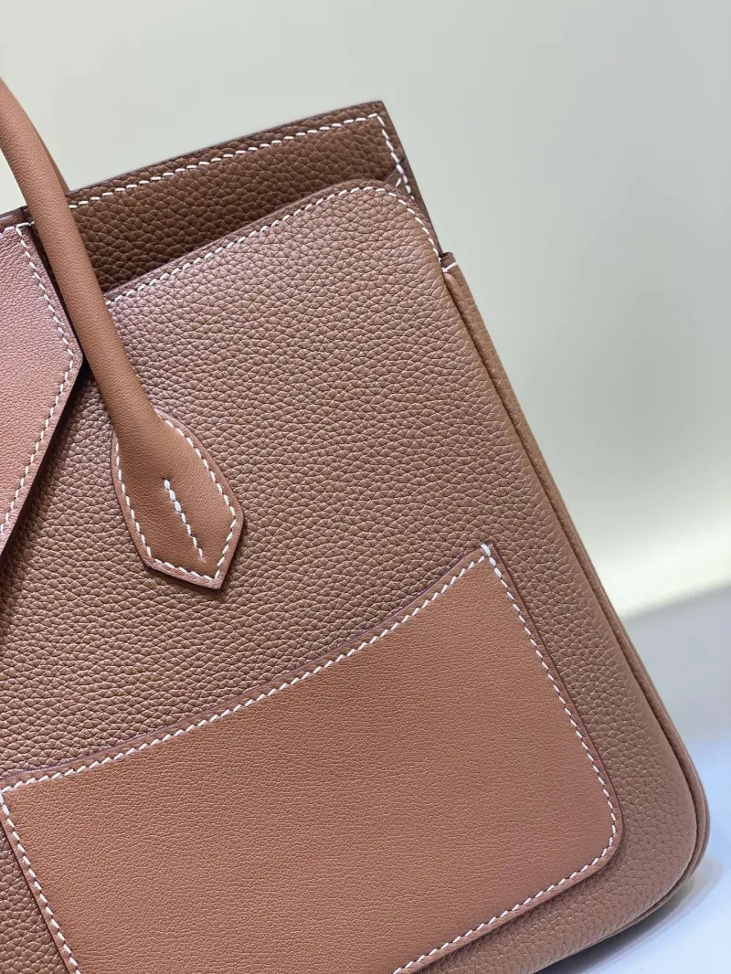 Hermes Birkin 30 Brown Leather Handbag - Image 8